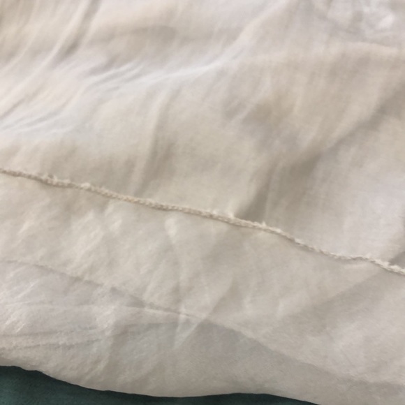 Asymmetrical Silver Tank Top with Relaxed Fit - Picture 7 of 7